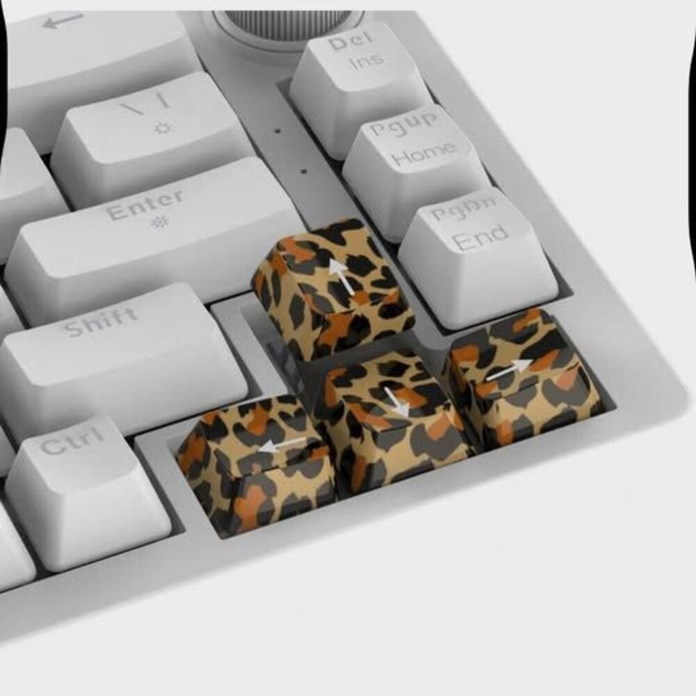 NEW Cheetah Leopard Keyboard Key Cap Accent Pack – Mechanical Keyboard